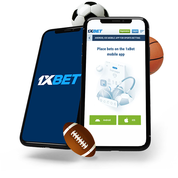 1xBet mobile app screenshot